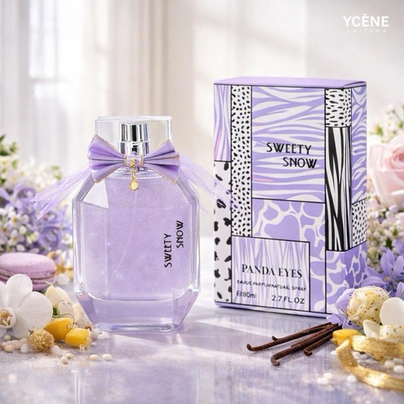 SWEETY SNOW - YCÈNE PANDAEYES Collection Luxurious Female EDP Perempuan Perfume with 5-8 Hours Long Lasting Fragrance with dupe perfume Scents