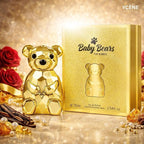 GOLDEN BABY BEAR - YCÈNE BABYBEAR Collection Luxurious 75ML Female EDP Perempuan Perfume with 5-8Hours Long Lasting Fragrance with dupe perfume Scents
