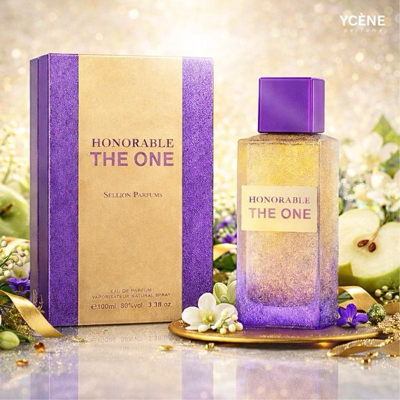 THE ONE PURPLE VOILET- Ycène THE ONE Collection Luxurious Female EDP Perempuan Perfume with 5-8 Hours Long Lasting Fragrance with dupe perfume Scents Sellion