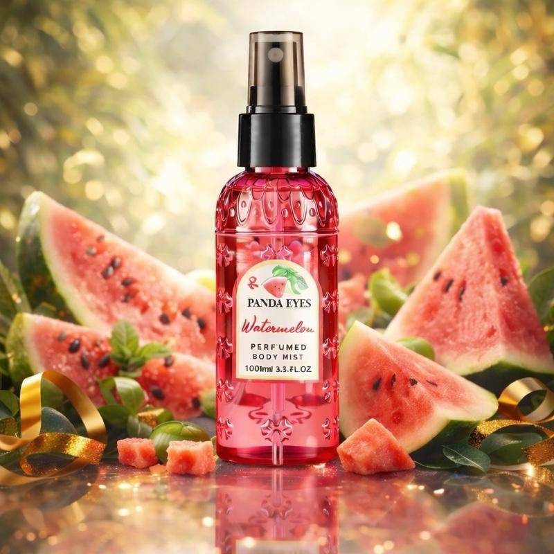100ML WATERMELON - Ycene PANDAEYES Semburan Badan Wangi EDP 100ML untuk Unisex Lelaki dan Perempuan Tahan Lama, Long-lasting Unisex Men and Women Body Mist Fragrance
