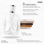 (TODAY SPECIAL) JOYPEER GENTLE WHITE- Ycène JOY PEER Collection Luxurious Male EDP Lelaki Perfume with 5-8 Hours Long Lasting Fragrance with dupe perfume Scents SELLION