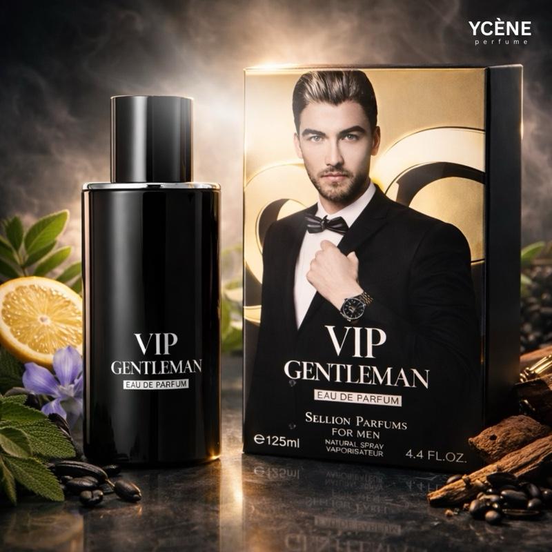 (TODAY SPECIAL) VIP GENTLEMAN SMART - Ycène VIP GENTLEMAN Collection Luxurious Male EDP Lelaki Perfume with 5-8 Hours Long Lasting Fragrance with dupe perfume Scents