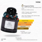 MYGIRL perfume laki - Ycene Luxurious Male EDP Perfume with 5-8 Hours Long Lasting Fragrance with dupe perfume Scents