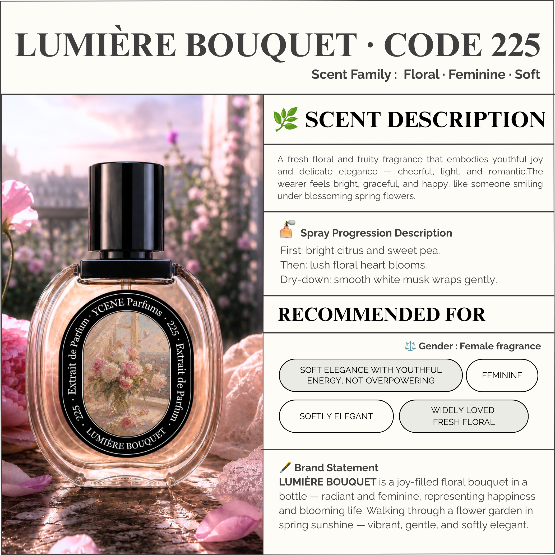 LUMIÈRE BOUQUET 225