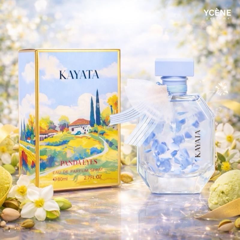 KAYATA BLUE - YCÈNE PANDAEYES Collection Luxurious Female EDP Perempuan Perfume with 5-8 Hours Long Lasting Fragrance with dupe perfume Scents