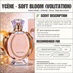 SOFT BLOOM - Ycène Volitation Collection Luxurious Female EDP Perempuan Perfume with 5-8 Hours Long Lasting Fragrance with dupe perfume Scents