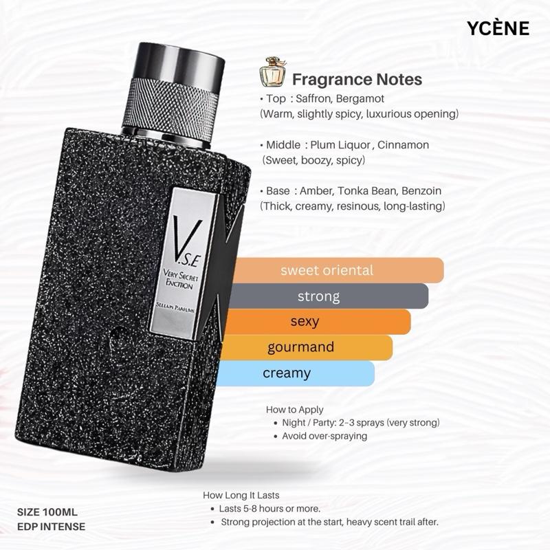 STONE - Ycène VSE Collection Luxurious Male EDP Luxury Quality Lelaki Perfume with 5-8 Hours Long Lasting Fragrance with dupe perfume Scents SELLION