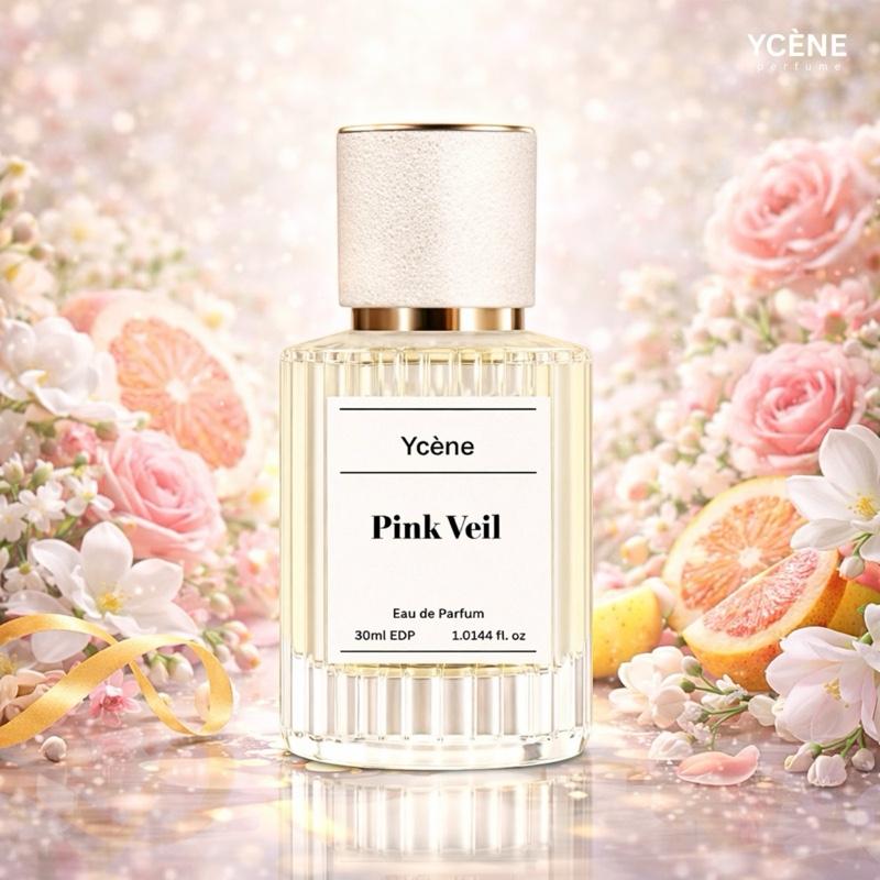 PINK VEIL - Ycène 30ML Luxurious Female’s EDP Perfume with 5-8-Hours Long Lasting Fragrance with dupe perfume Scents