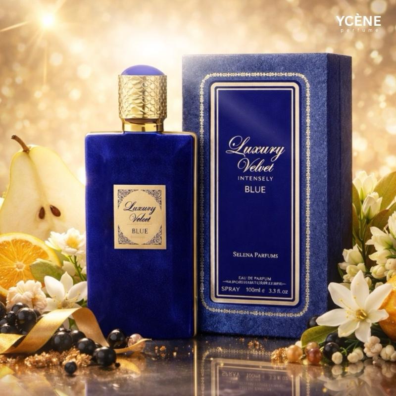 LUXURY VELVET AZURE - Ycène VELVET Collection Luxurious Male Female EDP Lelaki Perempuan Perfume with 5-8 Hours Long Lasting Fragrance with dupe perfume Scents SELLION