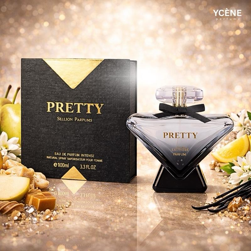 MIDNIGHT BLUSH - YCÈNE PRETTY Collection Luxurious 100ML Female EDP Intense Perempuan Perfume with 5-8Hours Long Lasting Fragrance with dupe perfume Scents