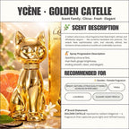 GOLDEN CATELLE - Ycène CAT Collection Luxurious Unisex EDP Perfume with 5-8 Hours Long Lasting Fragrance with dupe perfume Scents SELLION
