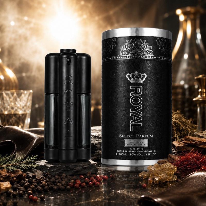 ROYAL BLACK - Ycene ROYAL Collection Luxurious Male EDP Luxury Quality Perfume with 5-8 Hours Long Lasting Fragrance with dupe perfume Scents