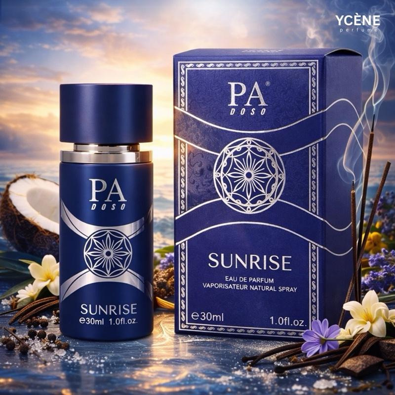 SUNRISE BLUE - Ycène SUNRISE Collection 30ML Luxurious Male EDP Lelaki Perfume with 5-8 Hours Long Lasting Fragrance with dupe perfume Scents