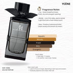 (TODAY SPECIAL) HONORABLE BLACK - YCÈNE HONORABLE Collection 100ML Luxurious Male EDP Lelaki Perfume with 5-8 Hours Long Lasting Fragrance with dupe perfume Scents