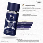 SUNRISE BLUE - Ycène SUNRISE Collection 30ML Luxurious Male EDP Lelaki Perfume with 5-8 Hours Long Lasting Fragrance with dupe perfume Scents