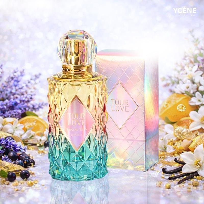 TOUR LOVE - YCÈNE PANDAEYES Collection 100ML Luxurious Female EDP Perempuan Perfume with 5-8Hours Long Lasting Fragrance with dupe perfume Scents