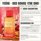 THE ONE RED ROUGE - Ycène THE ONE Collection Luxurious Female EDP Perempuan Perfume with 5-8 Hours Long Lasting Fragrance with dupe perfume Scents Sellion