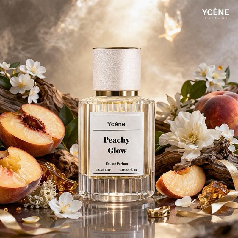PEACHY GLOW - Ycène 30ML Luxurious Unisex EDP Perfume with 8-Hours Long Lasting Fragrance with dupe perfume Scents