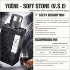 STONE - Ycène VSE Collection Luxurious Male EDP Luxury Quality Lelaki Perfume with 5-8 Hours Long Lasting Fragrance with dupe perfume Scents SELLION