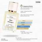 BLUE WHISPER - Ycène 30ML Luxurious Unisex’s EDP Perfume with 8-Hours Long Lasting Fragrance with dupe perfume Scents