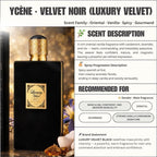 (TODAY SPECIAL) LUXURY VELVET GOLDEN BLACK - YCÈNE VELVET Collection 100ML Luxurious Male EDP Lelaki Perfume with 5-8 Hours Long Lasting Fragrance with dupe perfume Scents