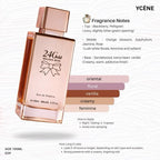 PINK GOLD SKIN - Ycene 24Gold Collection Luxurious Female EDP Perempuan Perfume with 5-8 Hours Long Lasting Fragrance with dupe perfume Scents