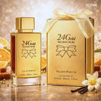 PURE GOLD SKIN - Ycene 24Gold Collection Luxurious Female EDP Perempuan Perfume with 5-8 Hours Long Lasting Fragrance with dupe perfume Scents