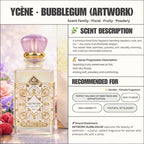 ARTWORK BUBBLEGUM - YCÈNE ARTWORK Collection Luxurious 100ML Female EDP Perempuan Perfume with 5-8 Hours Long Lasting Fragrance with dupe perfume Scents SELLION