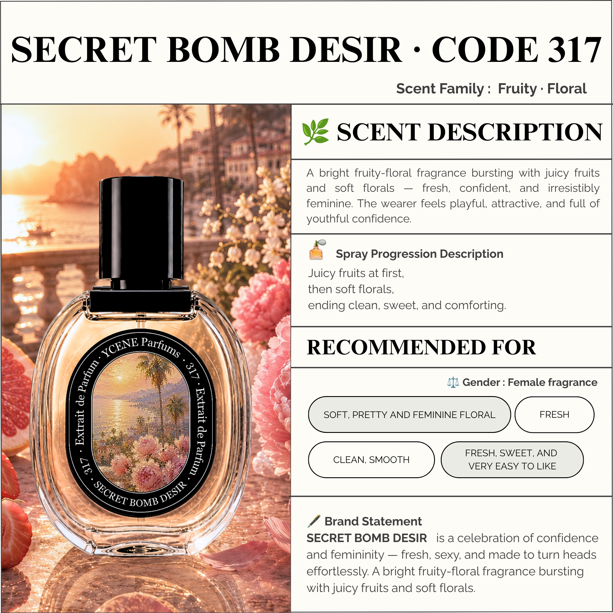 SECRET BOMB DESIR 317