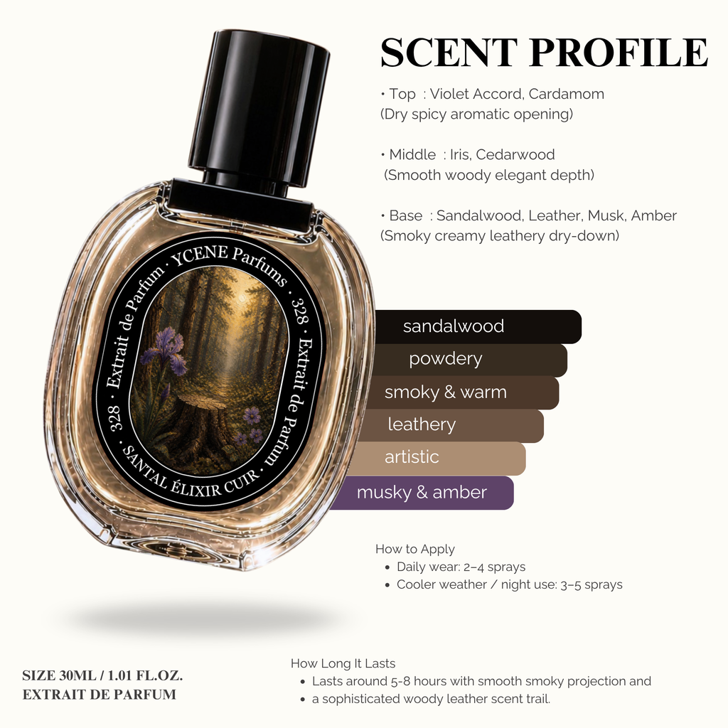SANTAL ELIXIR CUIR 328