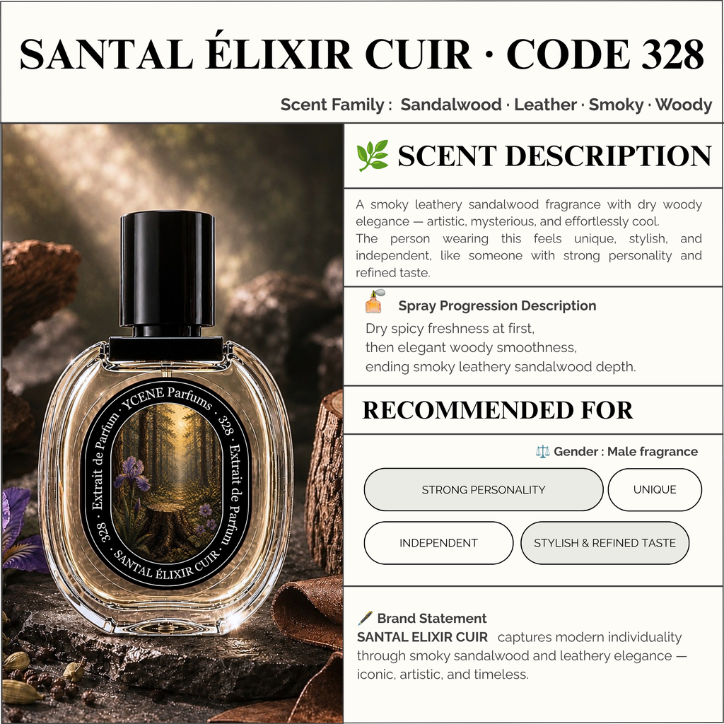 SANTAL ELIXIR CUIR 328