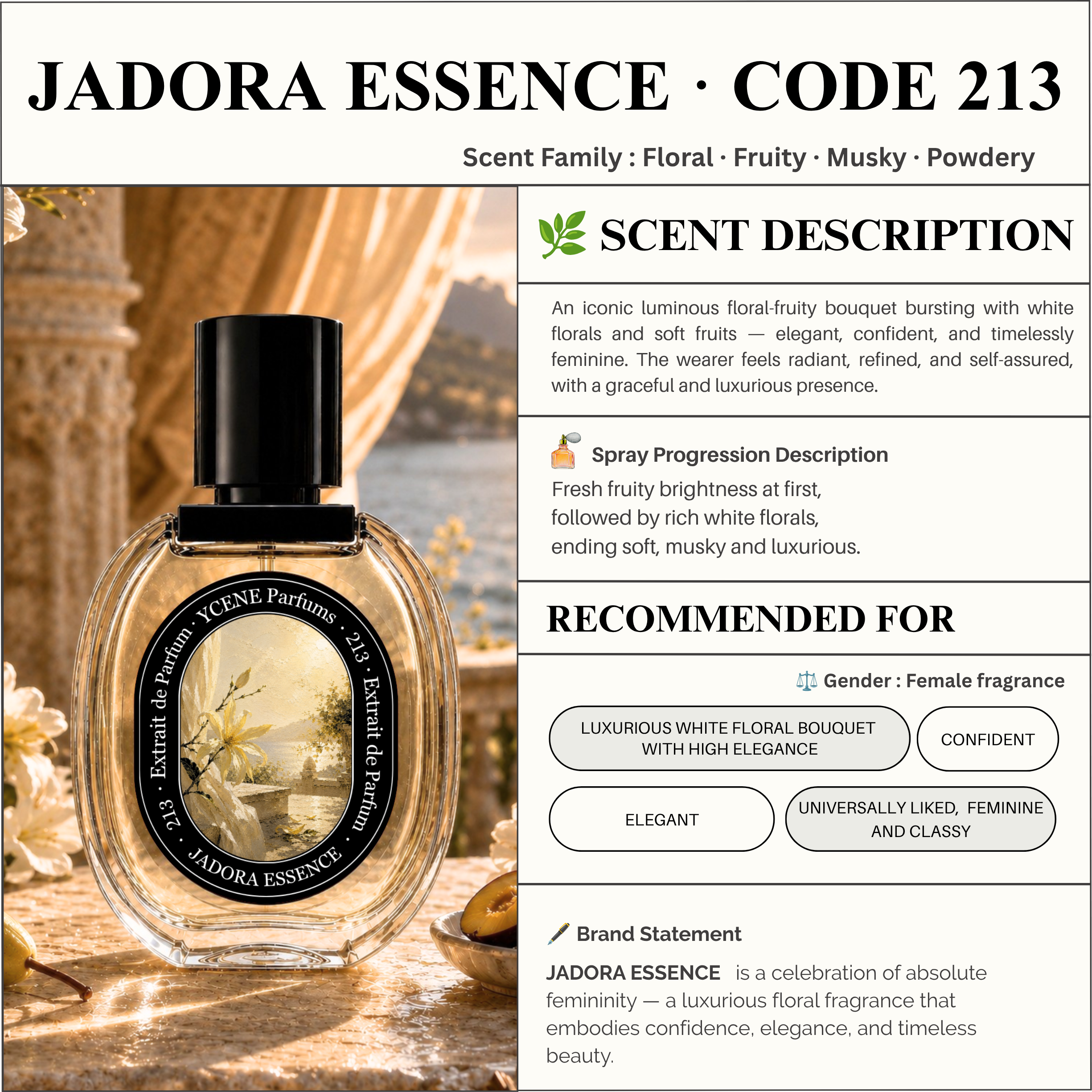 JADORA ESSENCE 213