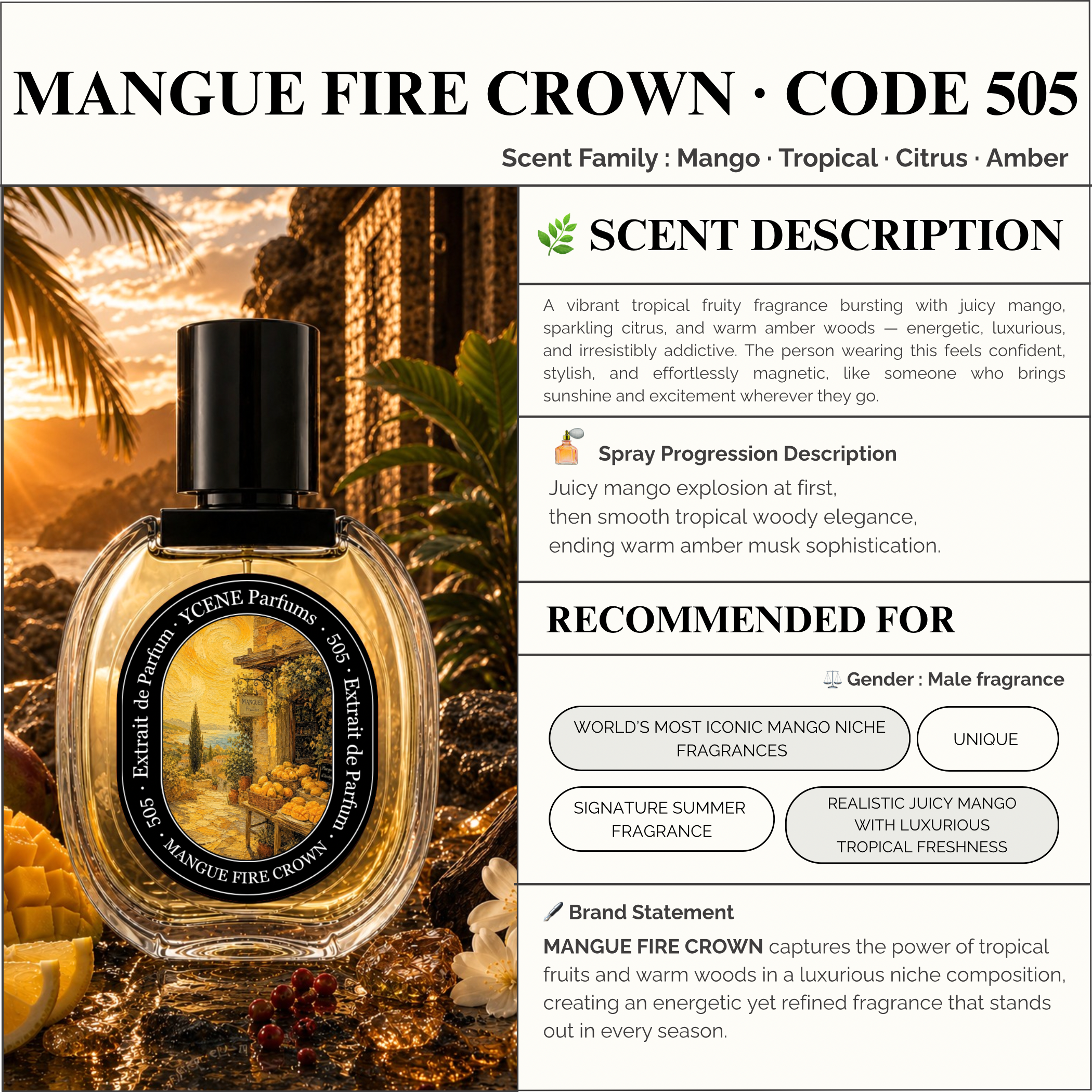 MANGUE FIRE CROWN 505