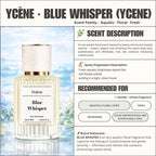 BLUE WHISPER - Ycène 30ML Luxurious Unisex’s EDP Perfume with 8-Hours Long Lasting Fragrance with dupe perfume Scents
