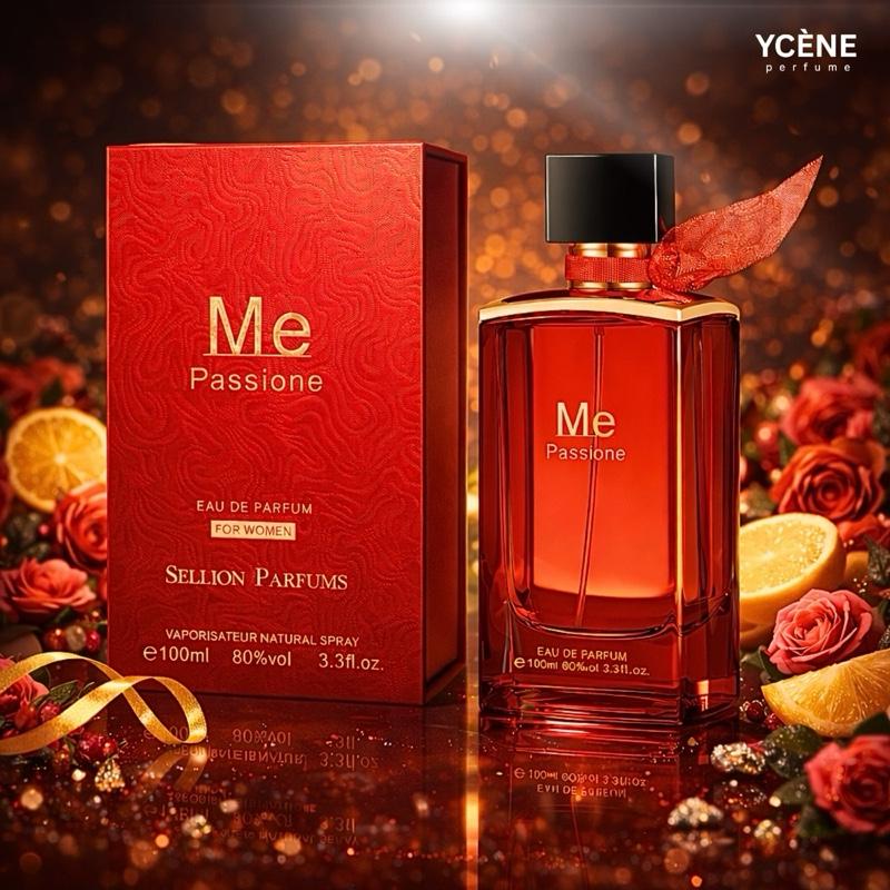 ME PASSIONE - Ycène ME Collection Luxurious Female EDP Perempuan Perfume with 5-8 Hours Long Lasting Fragrance with dupe perfume Scents SELLION