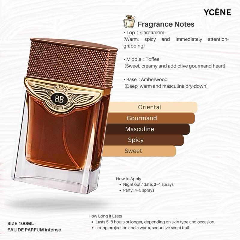 (TODAY SPECIAL) BIGBOSS BOSS AMBER - Ycène BIGBOSS Collection Luxurious Male EDP Lelaki Perfume with 5-8 Hours Long Lasting Fragrance with dupe perfume Scents SELLION