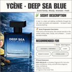 DEEP SEA perfume laki - Ycene Luxurious Male EDP Perfume with 5-8 Hours Long Lasting Fragrance with dupe perfume Scents