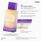 THE ONE PURPLE VOILET- Ycène THE ONE Collection Luxurious Female EDP Perempuan Perfume with 5-8 Hours Long Lasting Fragrance with dupe perfume Scents Sellion