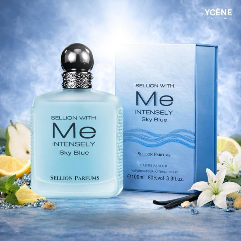WITH ME SKY BLUE - Ycène WITHME Collection Luxurious Male EDP Luxury Quality Perfume with 5-8 Hours Long Lasting Fragrance with dupe perfume Scents
