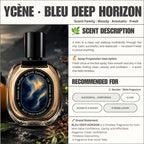 (TODAY SPECIAL) BLEU DEEP HORIZON [code118] - Ycène Collection Luxurious Male Extrait EDP Perfume with 5-8-Hours Long Lasting Fragrance with dupe perfume Scents