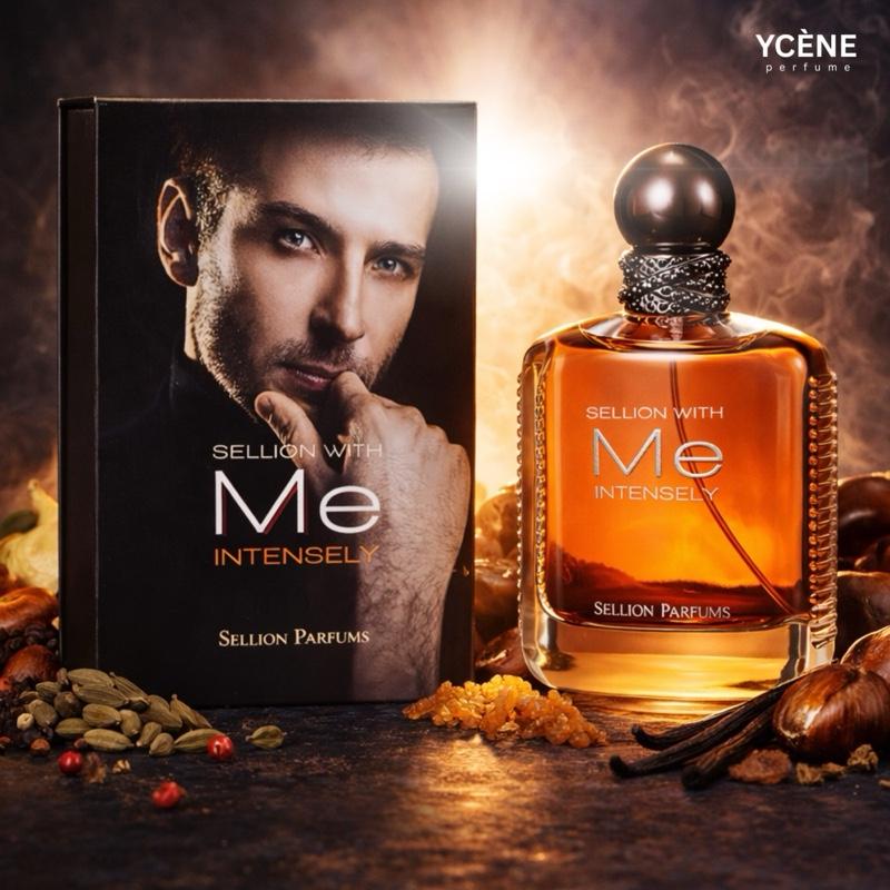 WARM BROWN - Ycene WITHME Collection Luxurious Male EDP Luxury Quality Perfume with 5-8 Hours Long Lasting Fragrance with dupe perfume Scents