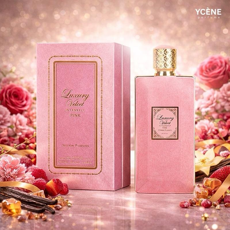 LUXURY VELVET BLUSH - Ycène VELVET Collection Luxurious Female EDP Perempuan Perfume with 5-8 Hours Long Lasting Fragrance with dupe perfume Scents SELLION