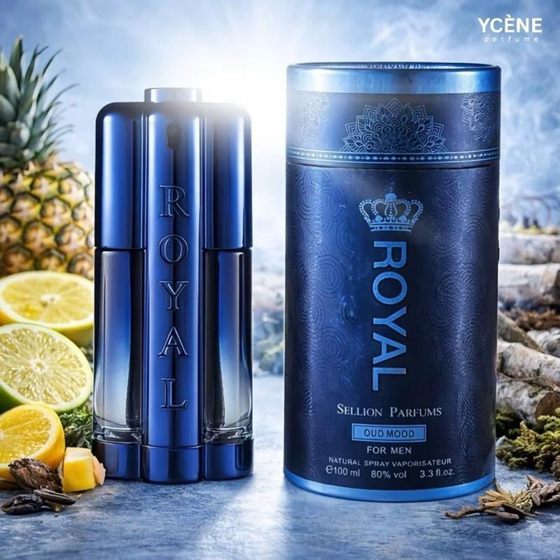 ROYAL KING - Ycène ROYAL KING Collection 100ML Luxurious Male EDP Lelaki Perfume with 5-8 Hours Long Lasting Fragrance with dupe perfume Scents SELLION