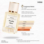 PEACHY GLOW - Ycène 30ML Luxurious Unisex EDP Perfume with 8-Hours Long Lasting Fragrance with dupe perfume Scents