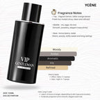 (TODAY SPECIAL) VIP GENTLEMAN SMART - Ycène VIP GENTLEMAN Collection Luxurious Male EDP Lelaki Perfume with 5-8 Hours Long Lasting Fragrance with dupe perfume Scents