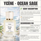 OCEAN SAGE - Ycène 30ML Luxurious Unisex’s EDP Perfume with 8-Hours Long Lasting Fragrance with dupe perfume Scents