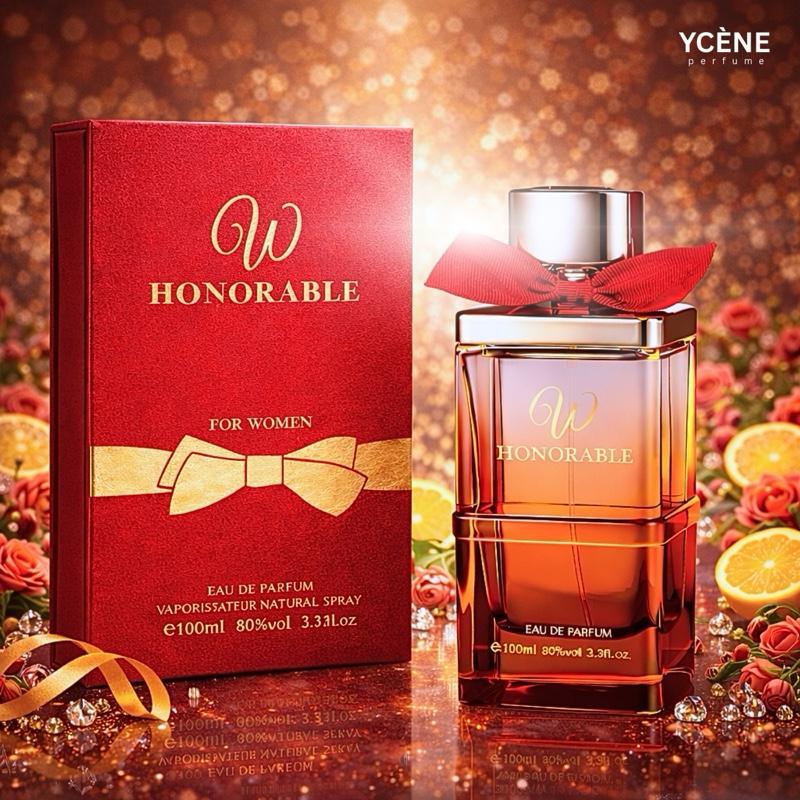 HONORABLE RED - YCÈNE HONORABLE Collection 100ML Luxurious Female EDP Perempuan Perfume with 5-8 Hours Long Lasting Fragrance with dupe perfume Scents