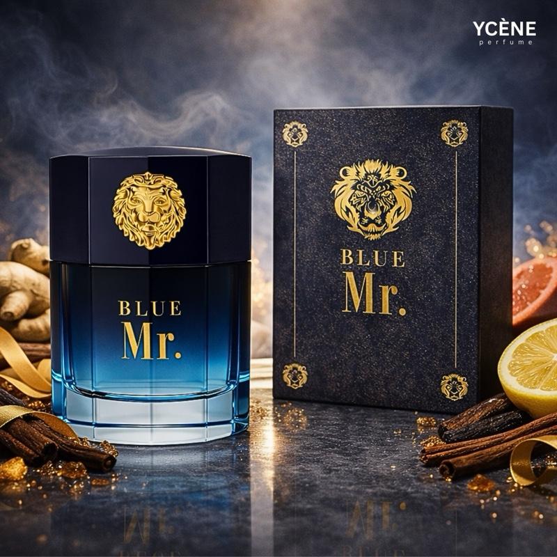 (TODAY SPECIAL) MRDARK BLUE - Ycène MRDARK Collection Luxurious Male EDP Lelaki Perfume with 5-8 Hours Long Lasting Fragrance with dupe perfume Scents SELLION