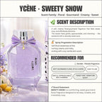 SWEETY SNOW - YCÈNE PANDAEYES Collection Luxurious Female EDP Perempuan Perfume with 5-8 Hours Long Lasting Fragrance with dupe perfume Scents
