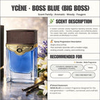 (TODAY SPECIAL) BIGBOSS BOSS BLUE- Ycène BIGBOSS Collection Luxurious Male EDP Lelaki Perfume with 5-8 Hours Long Lasting Fragrance with dupe perfume Scents SELLION